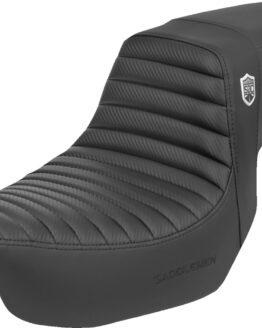 Saddlemen Pro Series SDC Performance Seat Tuck-n-Roll/Carbon Dyna '06-'17