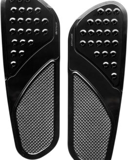 Accutronix Extended Vintage Drilled Driver Floorboards Black FBF91-DVB