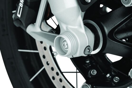 Kuryakyn Lodestar Axle Sliders Silver - Image 2
