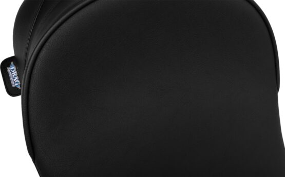 Drag Specialties Solo Front Seat Smooth with Backrest Option Harley FL 08-23 - Image 3