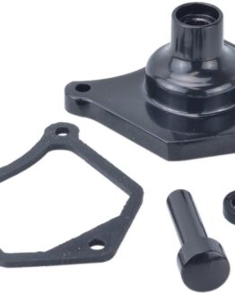 Gloss Black Solenoid Cover Starter Button