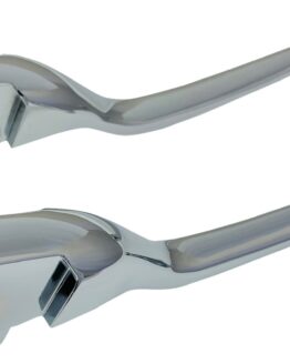 Drag Specialties Narrow Chrome Lever Set For Harley-Davidson Touring