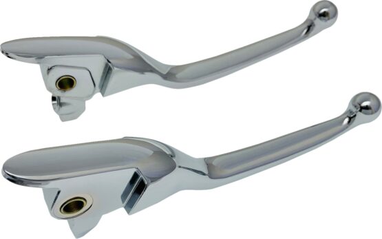 Drag Specialties Narrow Chrome Lever Set For Harley-Davidson Touring