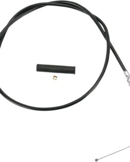 Drag Specialties Black Vinyl Throttle Cable 38in For Harley-Davidson