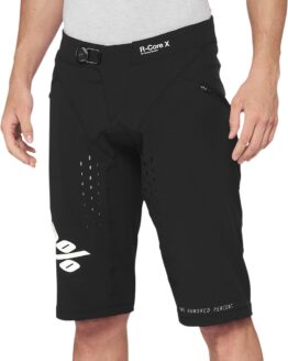 100% Men's R-Core X Shorts Black Size 28