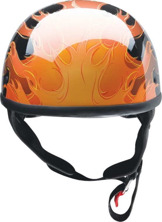 Z1R CC Beanie Hellfire Helmet XL Orange - Image 3