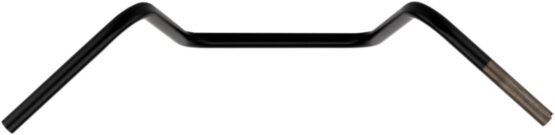 Drag Specialties 1in Ape Hanger Handlebar Flat Black 16in Rise - Image 4
