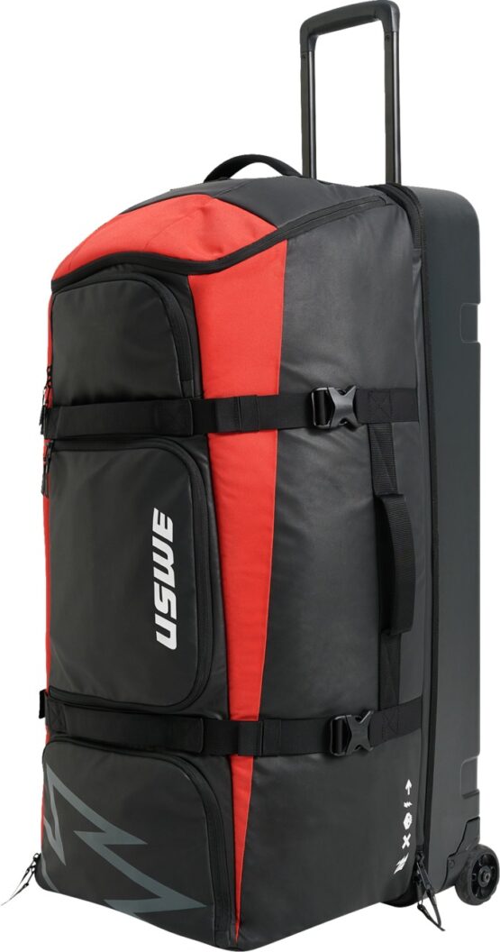 USWE Buddy Athlete Gear Trolley Bag 150L Black/Red - Image 3
