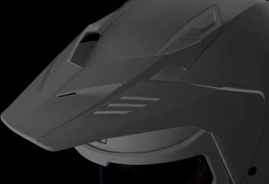 ICON Elsinore Monotype Helmet Matte Gray - Small - Image 7