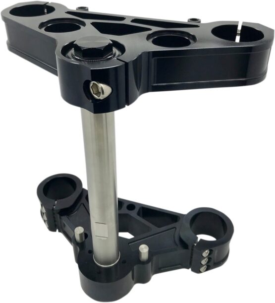 PRO-ONE 39mm Triple Tree Black Anodized For Harley-Davidson Models - Image 2