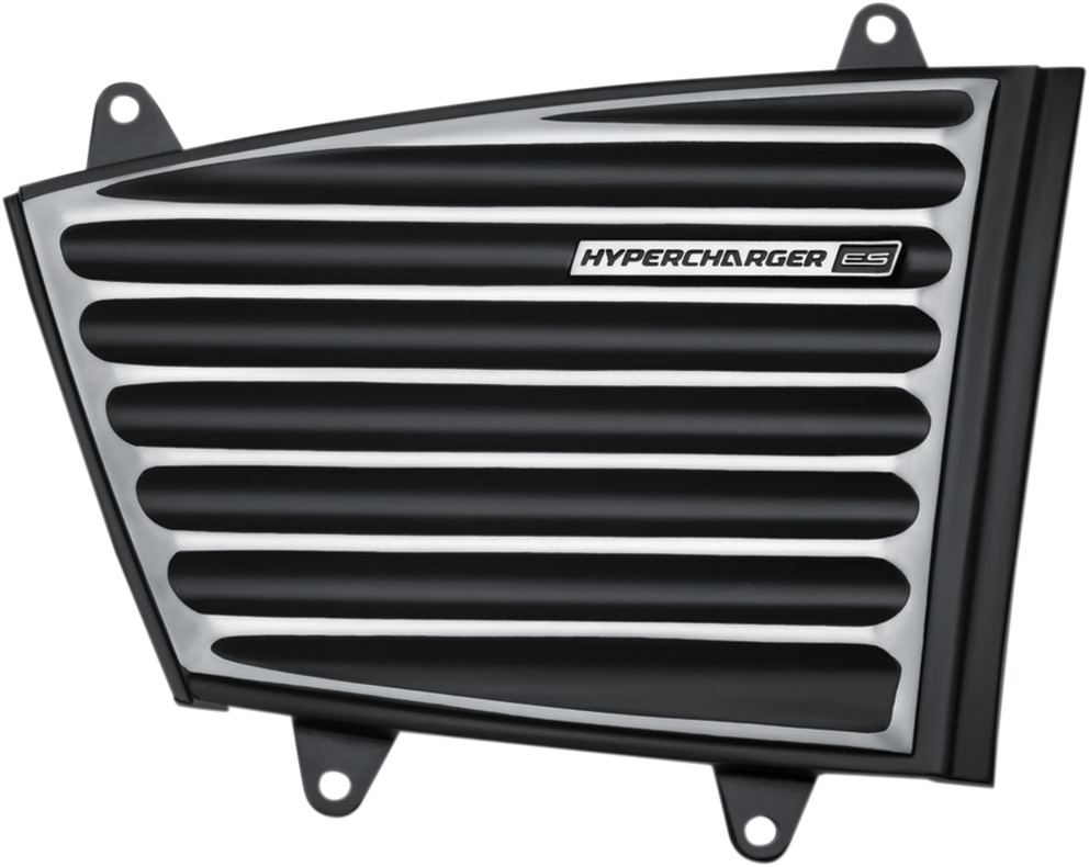Kuryakyn Classic Faceplate for Hypercharger ES Black/Chrome - Image 5