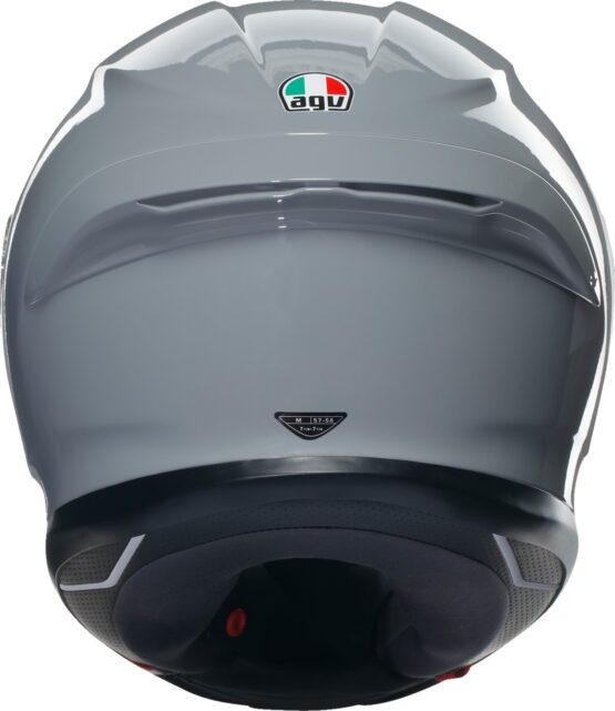 AGV K6 S Solid Helmet Nardo Gray XS Full Face Unisex - Image 3