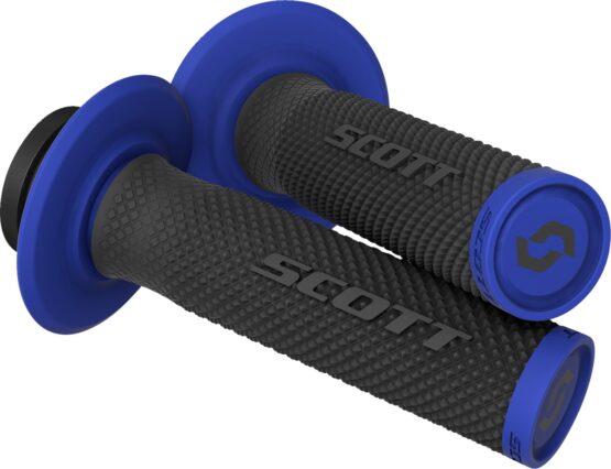 SCOTT SX II Lock-On Grips Black/Blue One Size