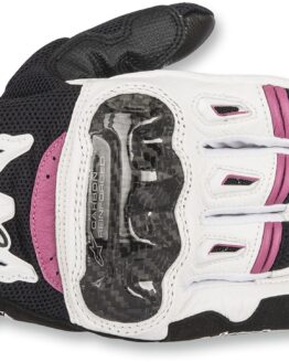 Women's SMX-2 V2 Air Carbon  Gloves Black/White/Pink X-Small