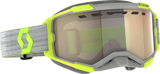 Scott Fury LS Snow Goggle Gray/Yellow Bronze Chrome Lens