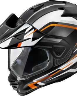 Arai XD-5 Discovery Helmet Matte Orange Black White Medium