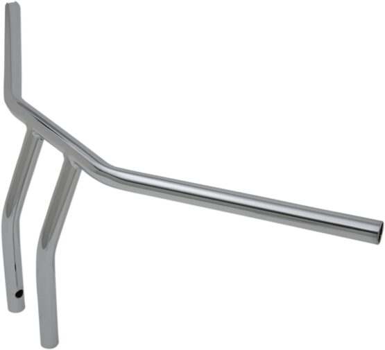 Drag Specialties 1in T-Bar Handlebar Chrome 11.5in Rise - Image 2