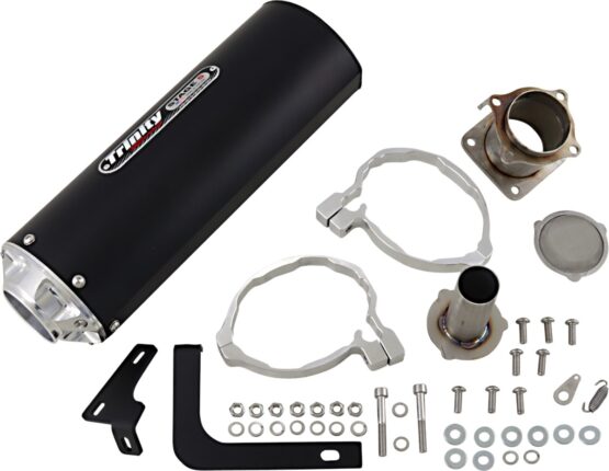 Black Aluminum Slip On Exhaust