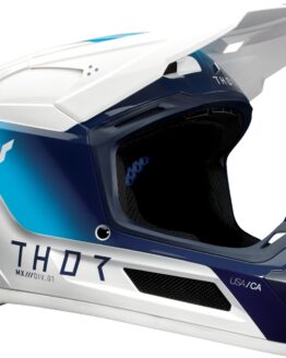 Thor Youth Fleet Storm Helmet - Medium, Blue/White