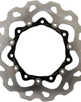 Full-Floating Agitator Wheel Front Brake Rotor - Black
