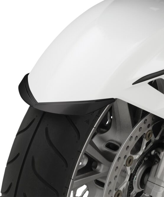 Show Chrome Front Fender Tip Black Fits GL1800 Gold Wing - Image 2