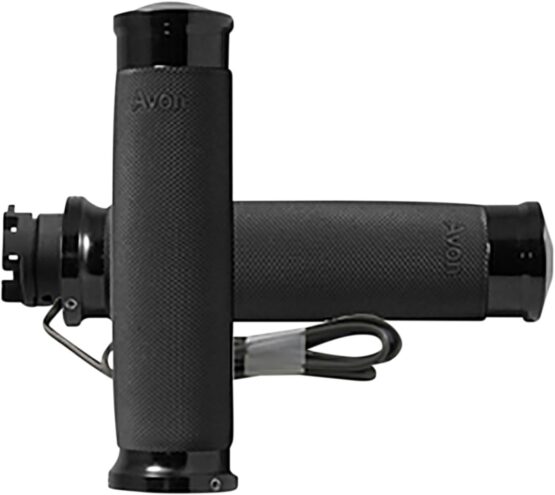 Avon Custom Contour Heated Grips for Indian Scout - Black Anodized