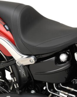 Predator Mild Stitched SR Leather 2-Up Seat - Black