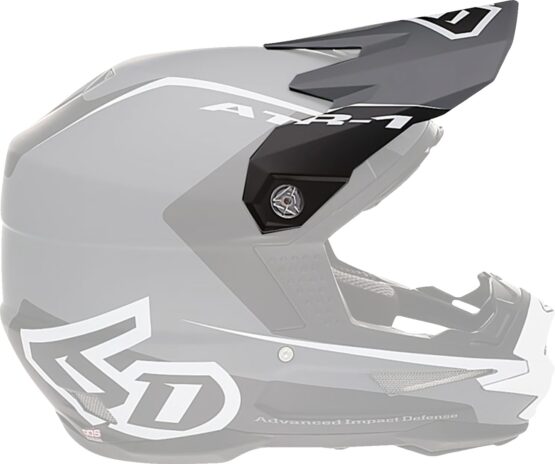6D ATR-1 Helmet Visor Stealth White Gray Black Adult One Size