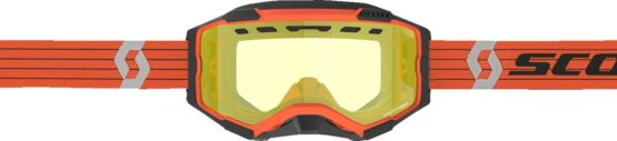 Scott Fury Snow Cross Goggles Orange/Grey Yellow Lens Adult Unisex - Image 2