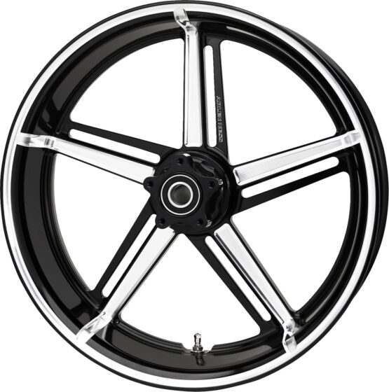 Arlen Ness Factory 24 Wheel 19x3.25 Black Contrast Cut Front/Rear - Image 2