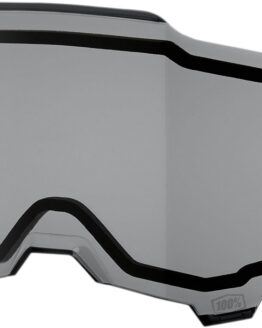 100% Armega Dual Pane Replacement Lens Smoke - Adult