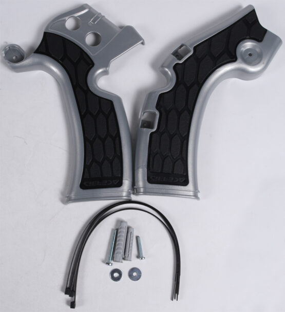 X-Grip Frame Guards Silver/Black