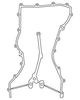 Cometic AFM Timing Cover Gasket Fits 2006-2008 Mazda 2.3L MZR