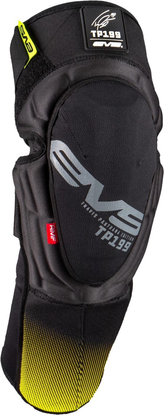 EVS TP199 Knee/Shin Guard Pair Black/Hi Viz 2XL - Image 4