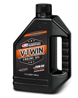 Maxima V-Twin Mineral Engine Oil 25W60 1 qt.