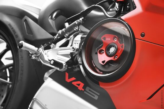 Rizoma Clutch Cover Red For Ducati Panigale V4 Streetfighter V4/S