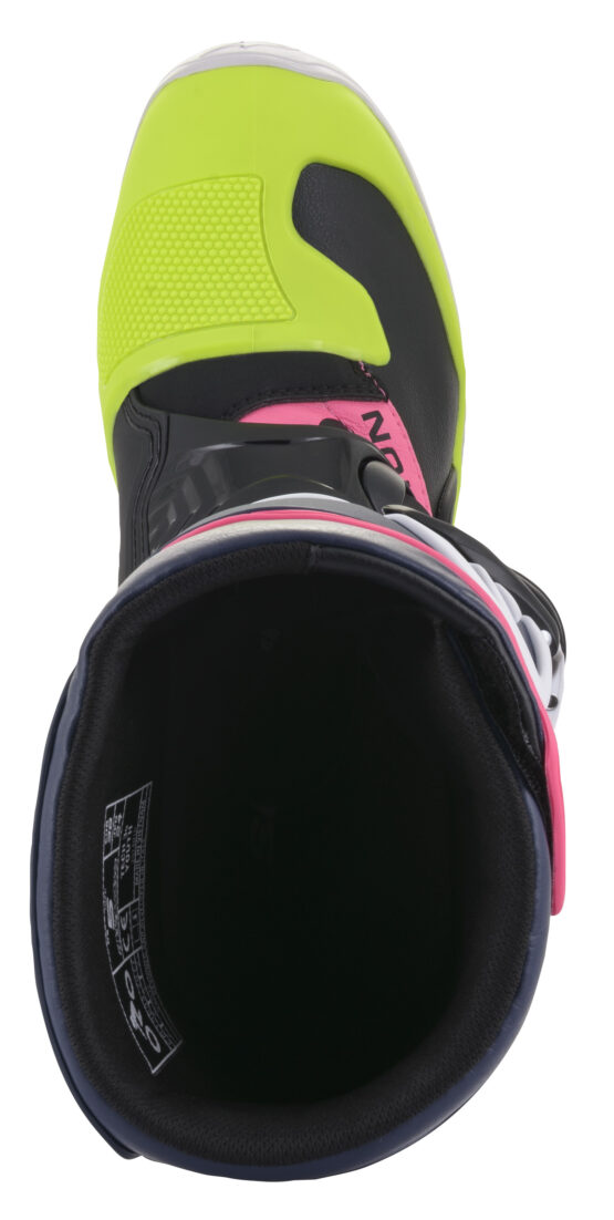 Youth Tech 3S Boots Black/Dark Blue/Neon Pink US Y-01 - Image 6