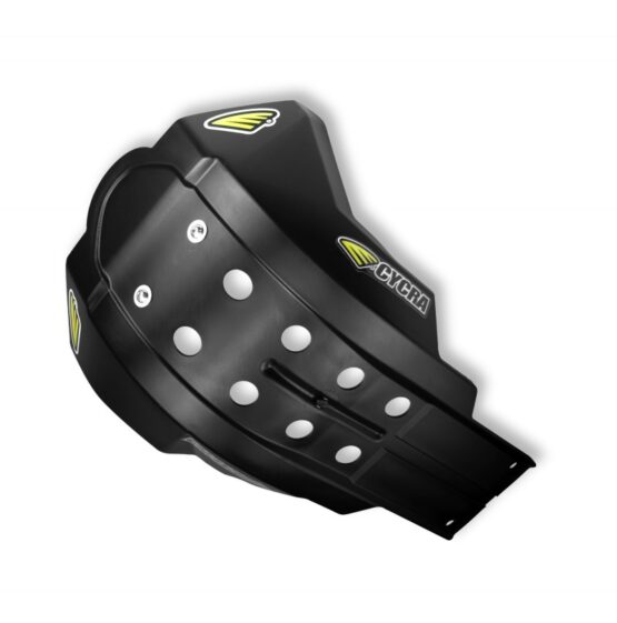 Cycra Full Armor Skid Plate - Black Fits 2006-2008 Kawasaki KX250F