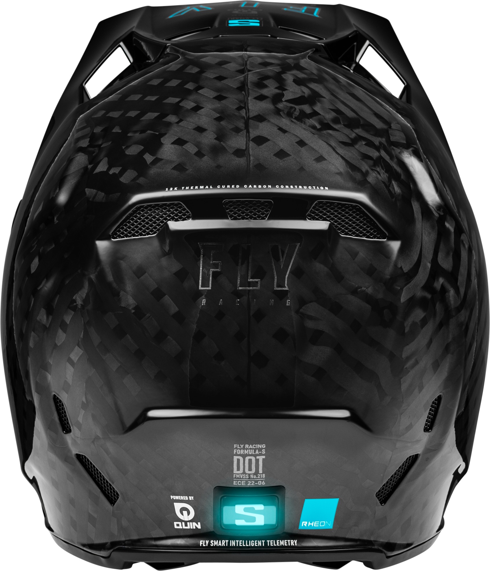 Fly Racing Formula S Carbon Helmet Black 2X-Large - Image 4