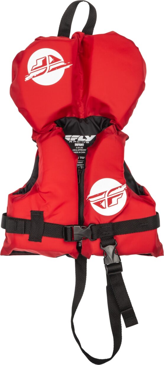 Fly Racing Infant Flotation Vest Red/White Unisex