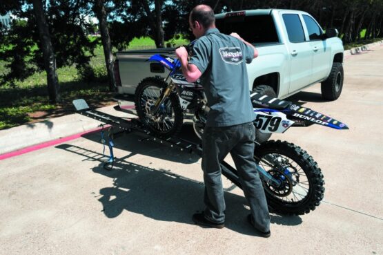 2" Hitch Mount Motorcycle Carrier - 500 lbs. Capacity - Image 5