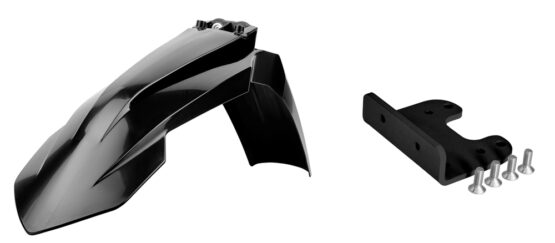 Black Front Fender w/ Adaptor Kit