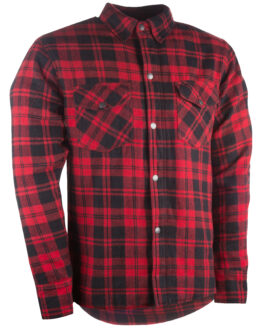 Highway 21 Marksman Flannel Black/Red 2X-Large Men's Riding Shirt
