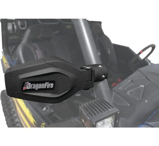 DragonFire Slayer UTV Mirrors Black Pair with Mounting Kit