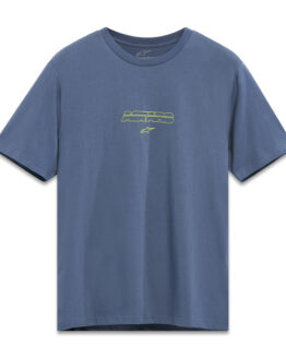 Alpinestars Bold Type Back CSF SS Tee Slate Blue 2X-Large