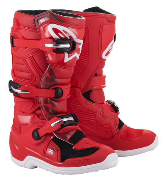 Alpinestars Tech 7S Youth MX Boots Red US 6 / EU 39