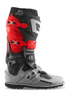 Gaerne SG22 Enduro Boot Red Black Grey Gore-Tex Size 12 Limited Edition