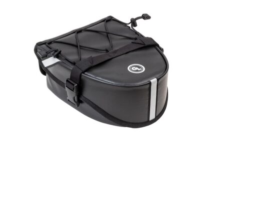 Giant Loop Klamath Tail Rack Pack 4L Black Motorcycle Tail Bag - Image 5
