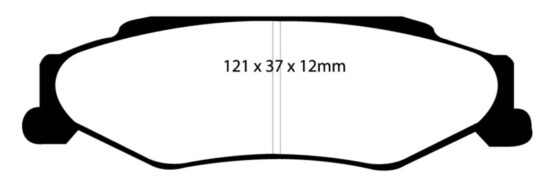 Yellowstuff Rear Brake Pads