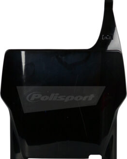 Front Number Plate - Black